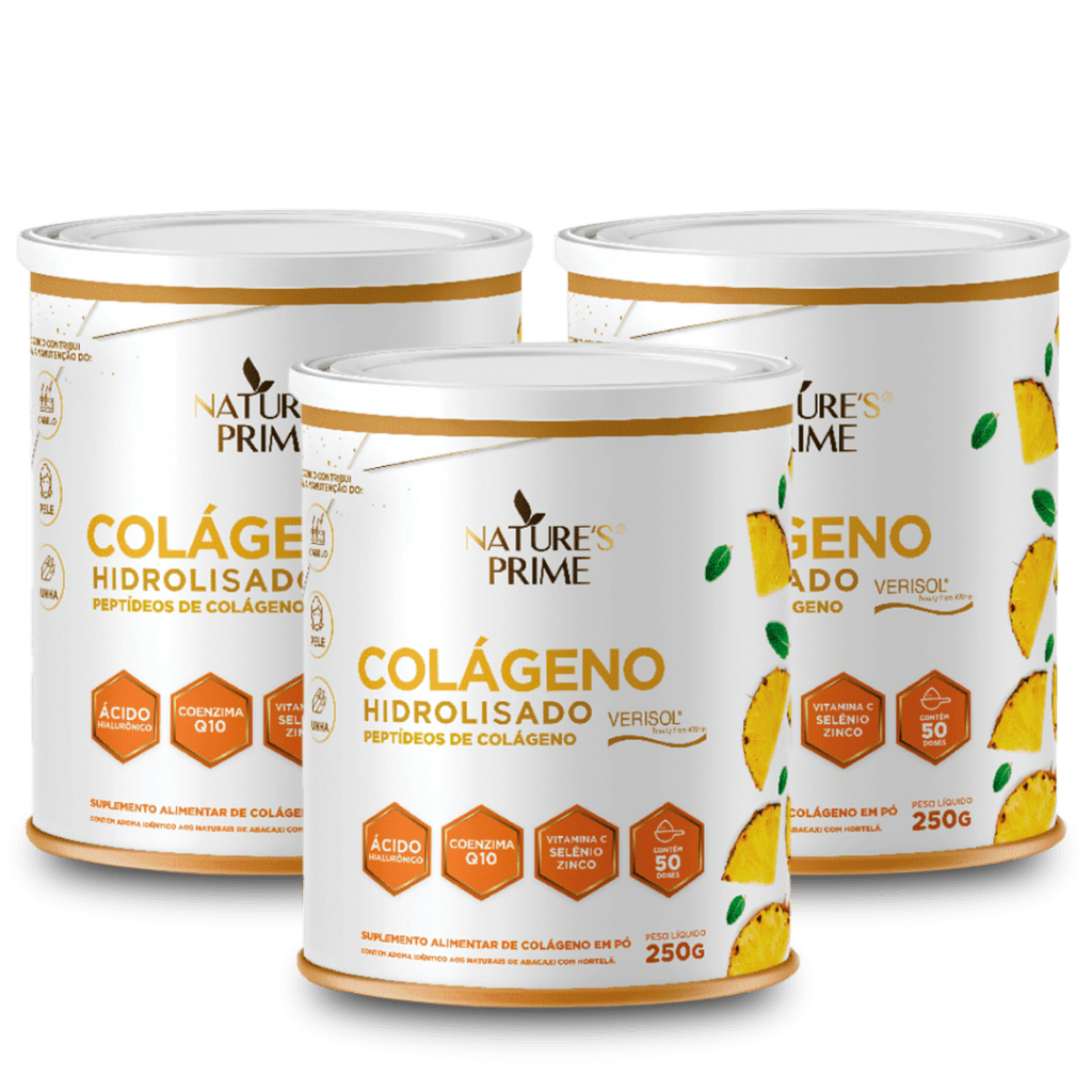 Nature's Prime Colágeno 3 potes
